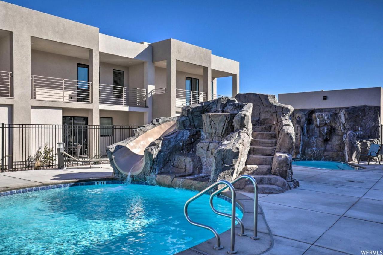 Lofts 13 4-Bedroom Modern Loft Steps From The Pool Saint George Extérieur photo